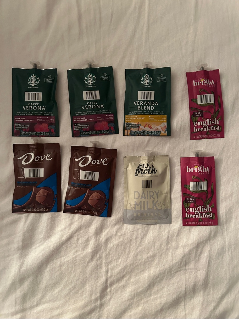 Flavia by Lavazza Brewer Coffee and Tea Packets - All Varieties